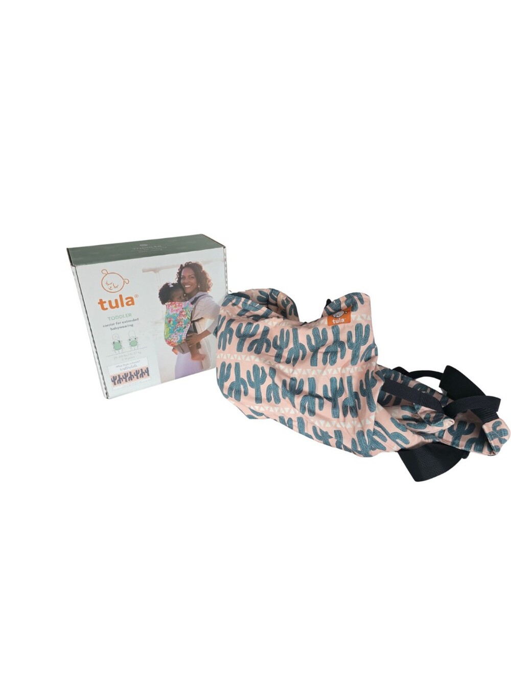 Tula Explore Toddler Carrier Toddler Carrier in Pink & Blue Like New